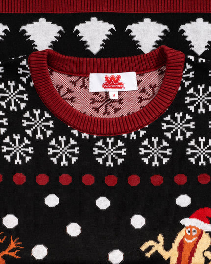 Wienerschnitzel Hässlicher Weihnachtspullover