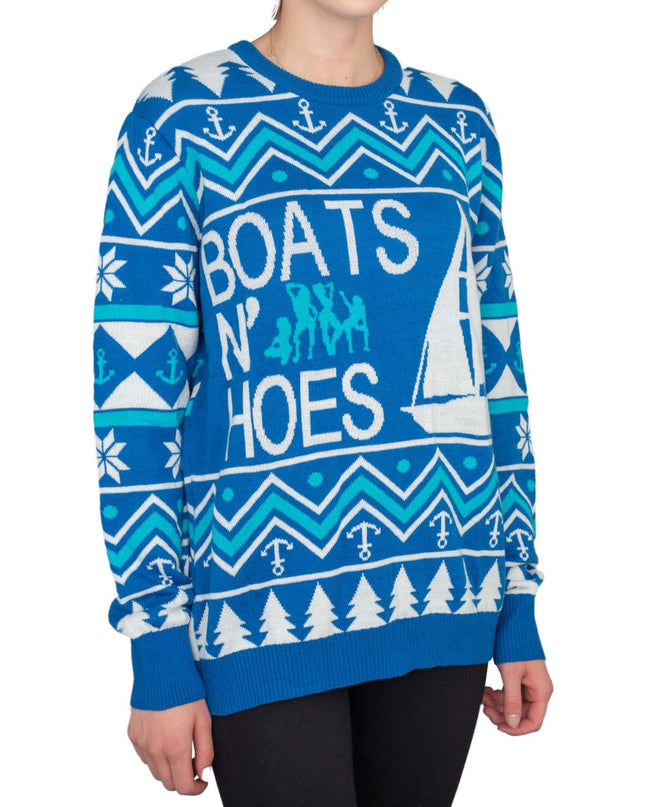 Damenpullover „Boote und Huren“ von Step Brothers