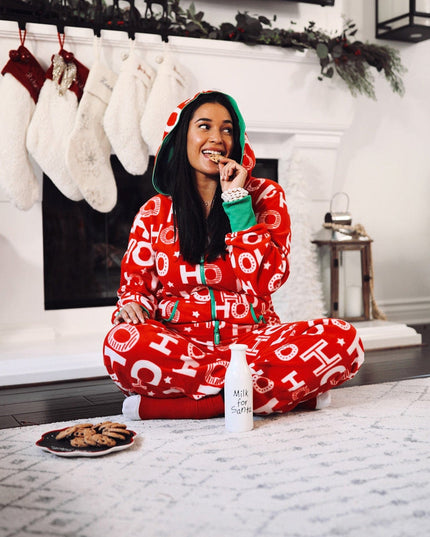 Women's Ho Ho Ho Plus Size Jumpsuit