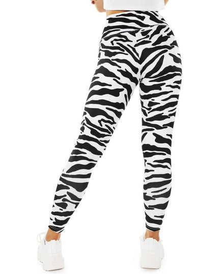 Zebra High Waisted Leggings