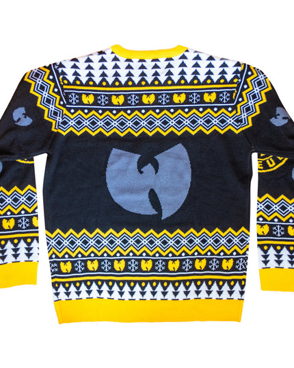 Wu-Tang Clan Logo Snowflakes Sweater