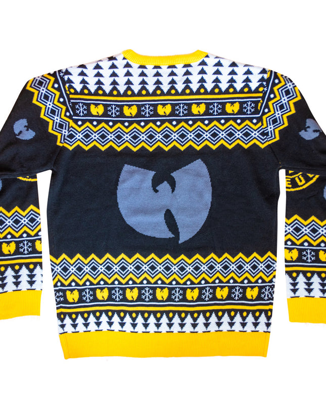 Wu-Tang Clan Logo Snowflakes Sweater