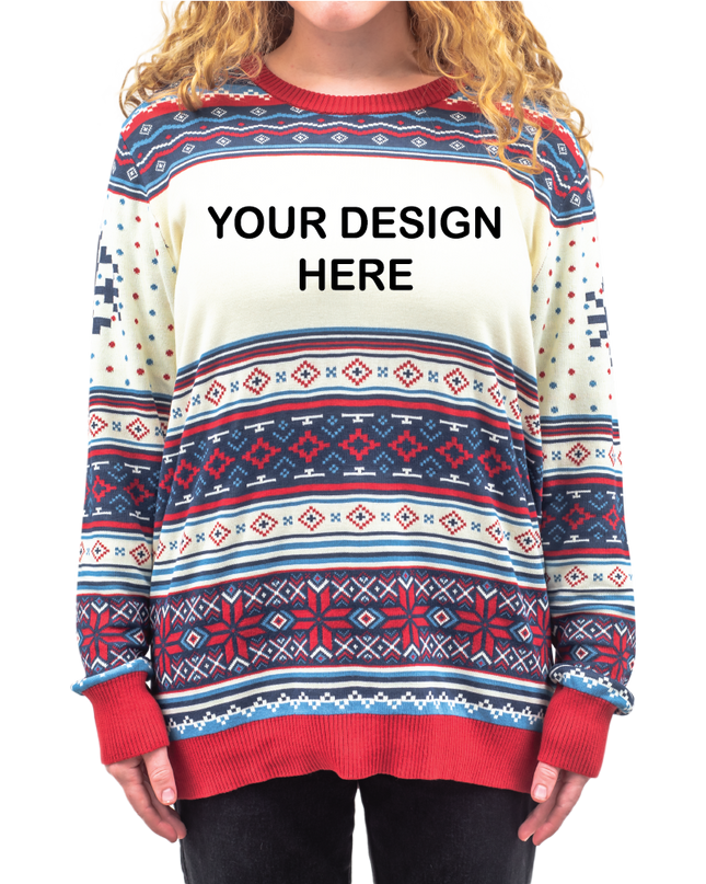 Custom Adult Ugly Christmas Sweater