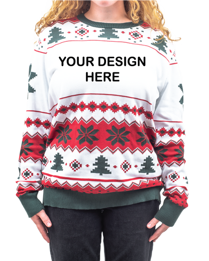 Custom Adult Ugly Christmas Sweater