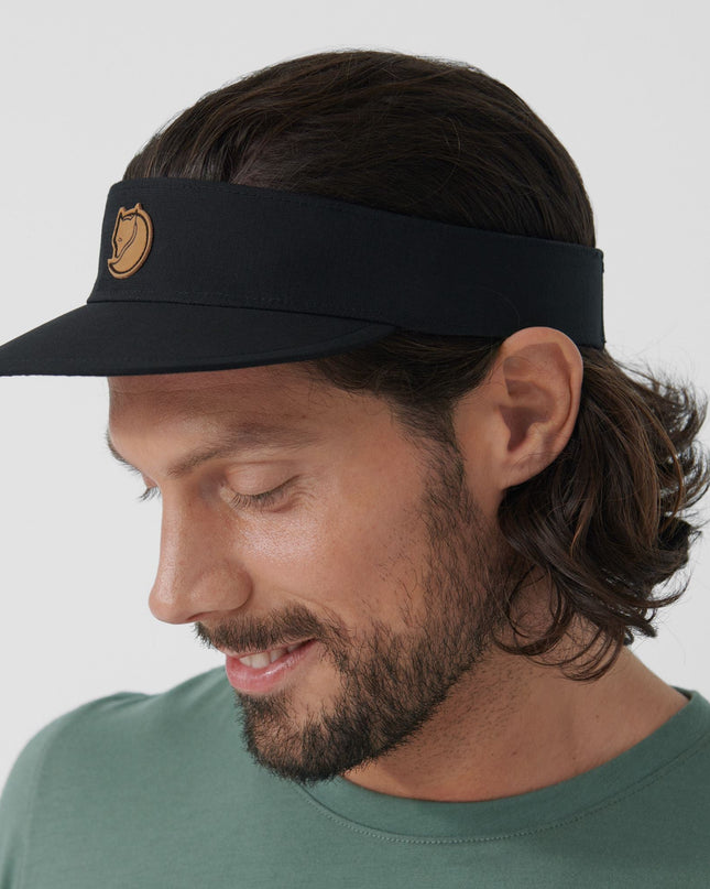Stylish Dark Navy & Patina Green Visor Cap