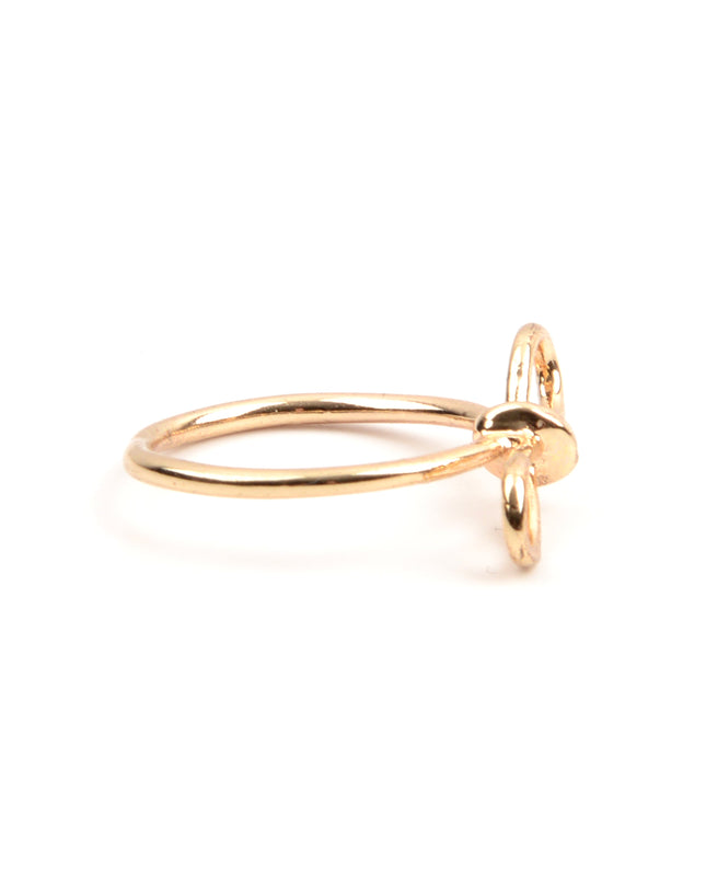 Schleifen-Filigranring