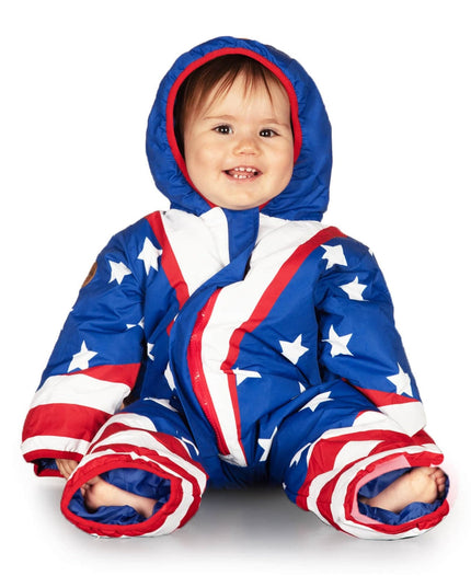 Baby Girl's Americana Snow Suit