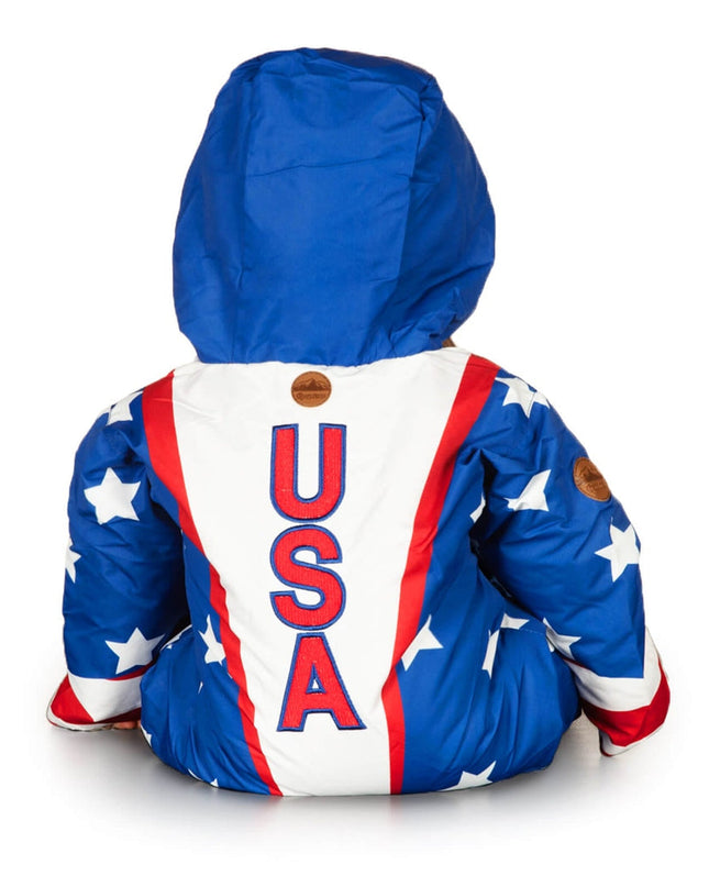 Baby Girl's Americana Snow Suit