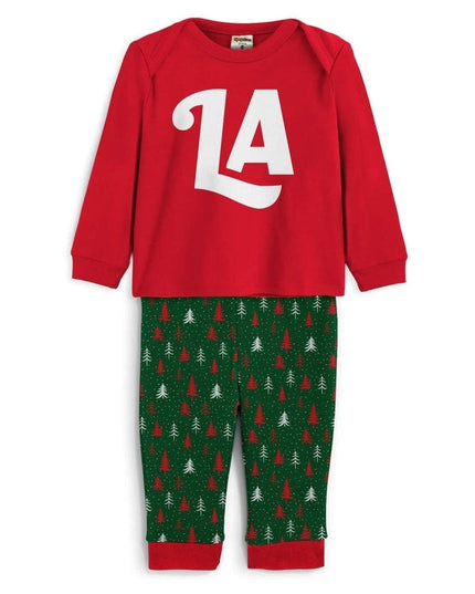 Baby Girl's Fa La La Pajama Set