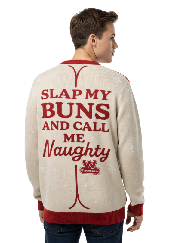 Wienerschnitzel Lustiger Hotdog Hässlicher Weihnachtspullover