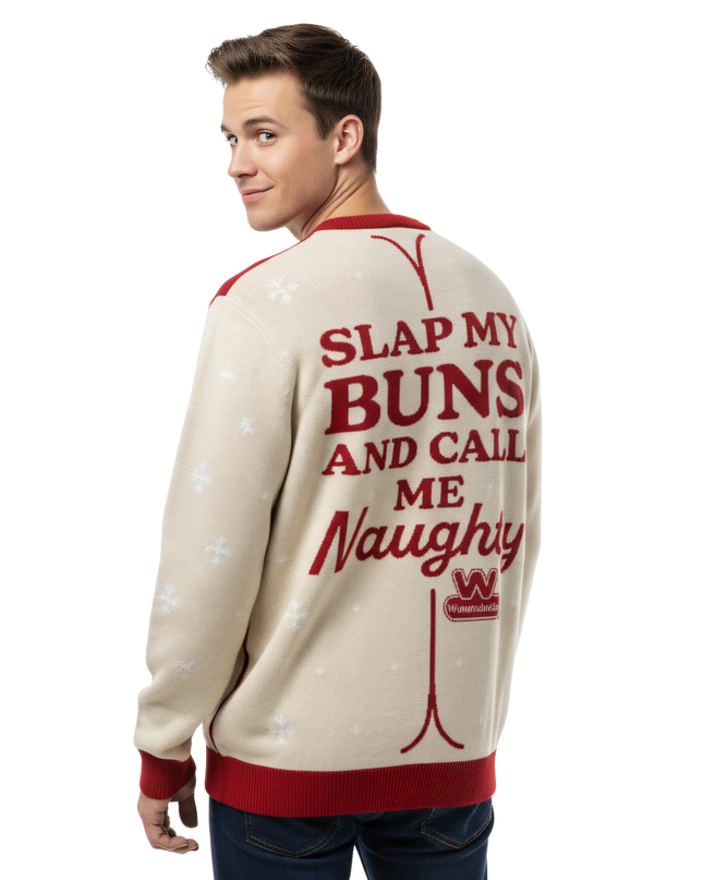 Wienerschnitzel Lustiger Hotdog Hässlicher Weihnachtspullover