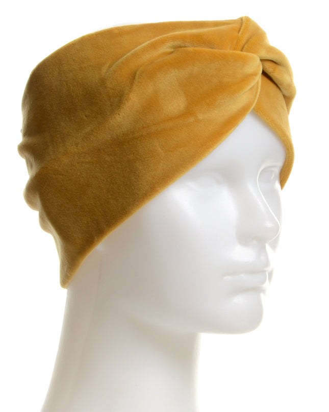 Mustard Velvet Headband