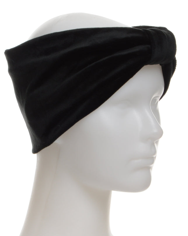 Velvet Headband - Black