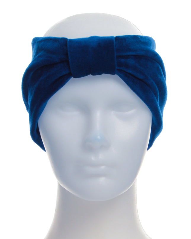 Royal Blue Velvet Headband