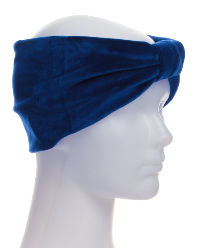 Royal Blue Velvet Headband | Christmas Accessories