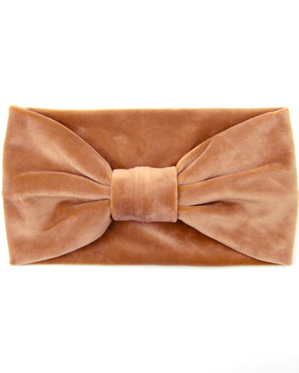 Hazel Brown Velvet Headband