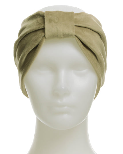 Pastel Green Velvet Headband