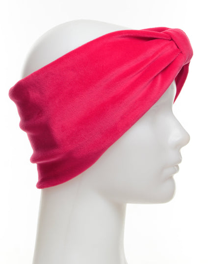 Pink Velvet Headband | Christmas Accessories