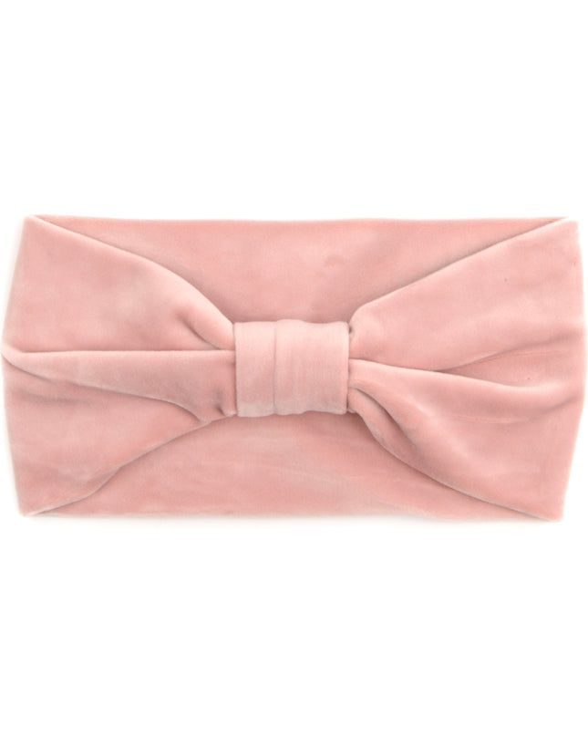 Pink Velvet Headband - Christmas Collection