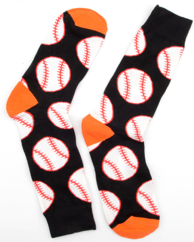 Sporty Baseball Socks