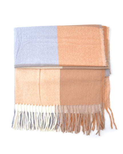 Karoschal | Beige-Grau | Accessoires für alle