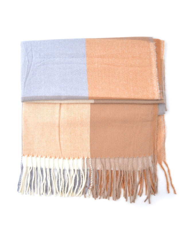 Karoschal | Beige-Grau | Accessoires für alle