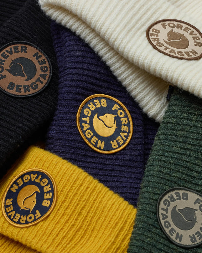 Fjallraven Bergtagen Wool Beanie in Mustard Yellow