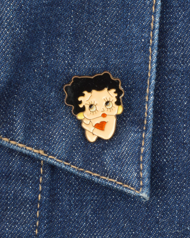 Betty-Boop-Anstecknadel | Kultiges Accessoire