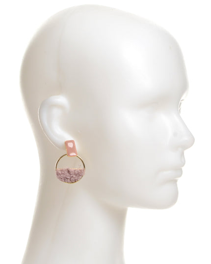 Puderquasten-Ohrringe – ein bezauberndes Weihnachtsaccessoire