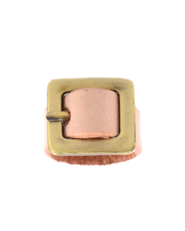 Powder Leather Ring