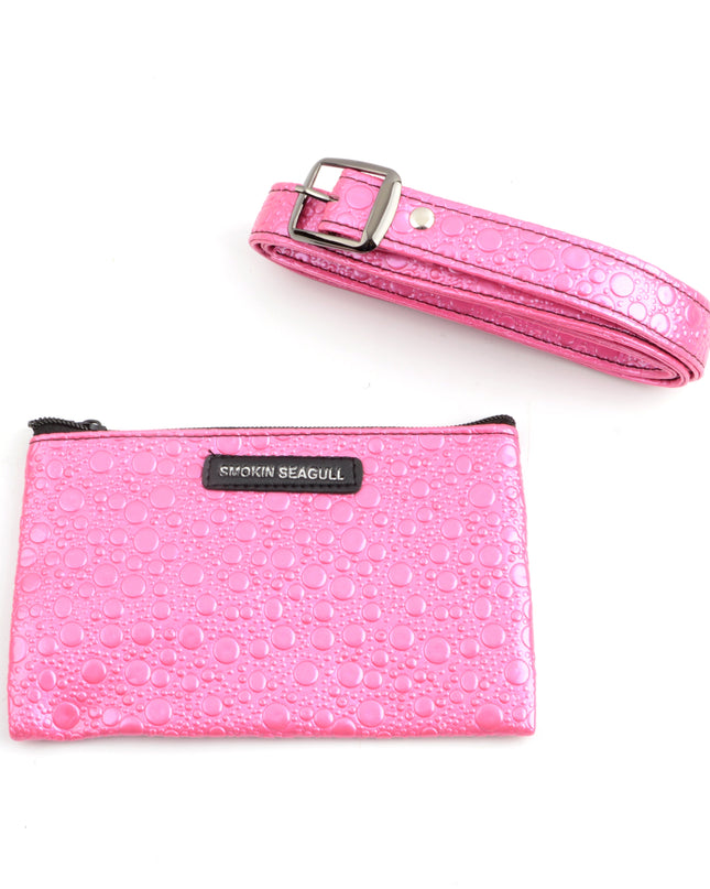 Pinke Gürteltasche mit Blasenmuster | Stilvolles Accessoire für alle