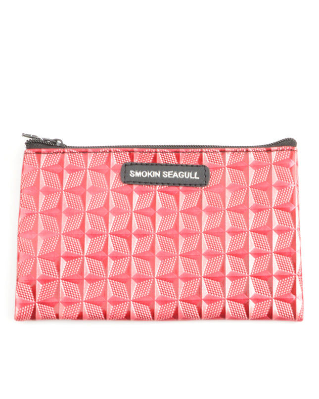 Pinkfarbene Gürteltasche mit geometrischem Muster | Trendige Accessoires für alle
