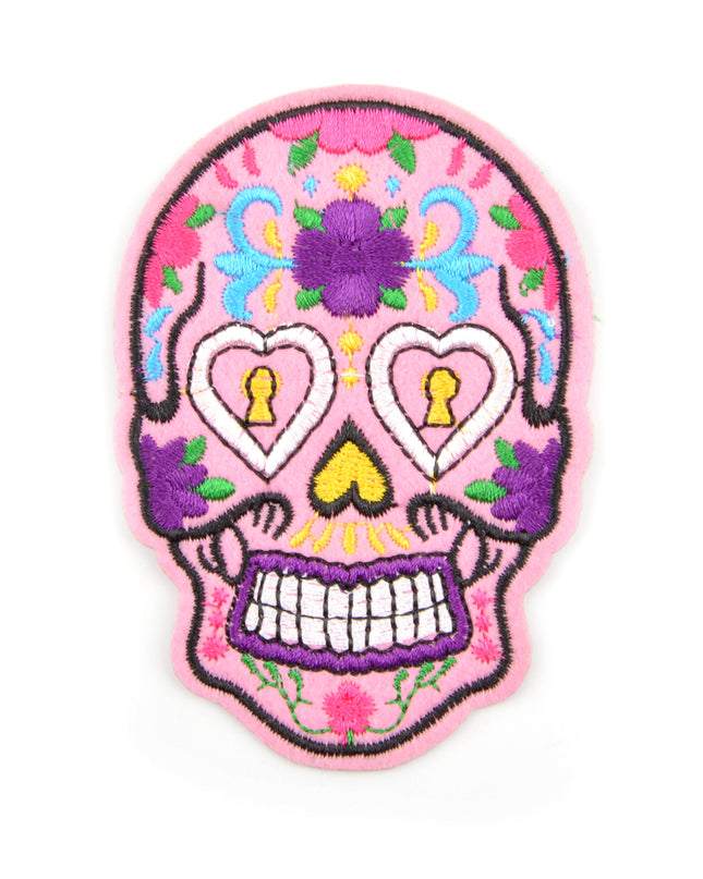 Patch - Totenkopf-Süßigkeiten-Halloween-Kostüm