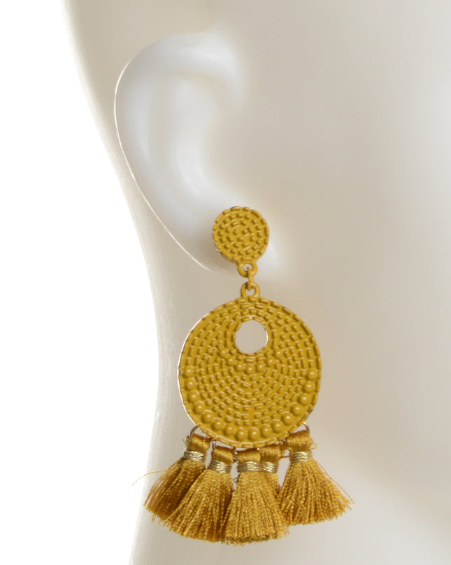 Ethnische Ohrringe – Weihnachten und Halloween