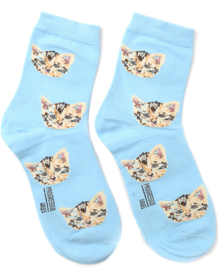 Katzensocken – Blauer Spaß