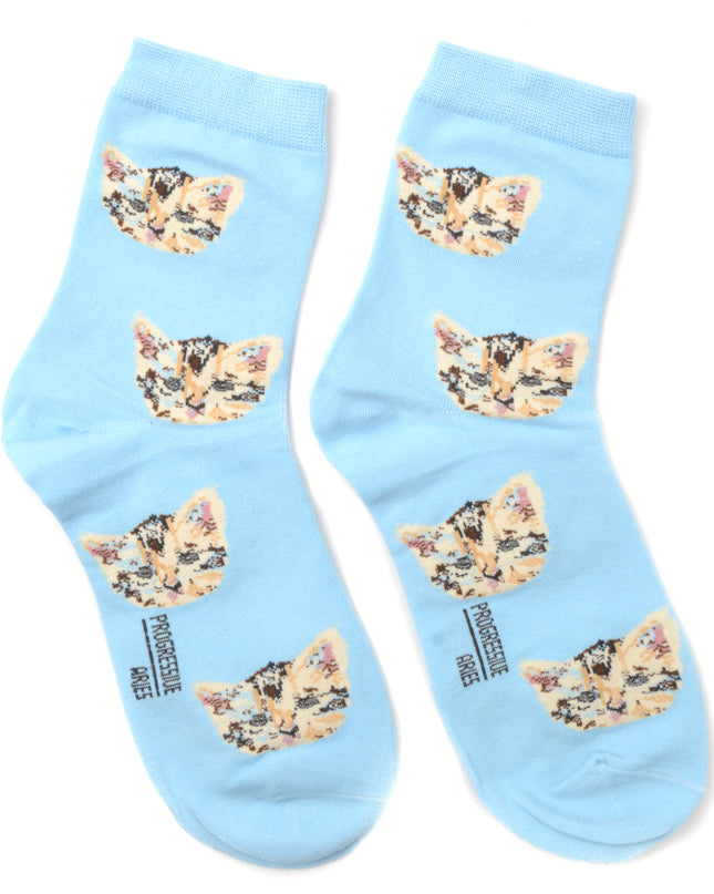 Katzensocken – Blauer Spaß