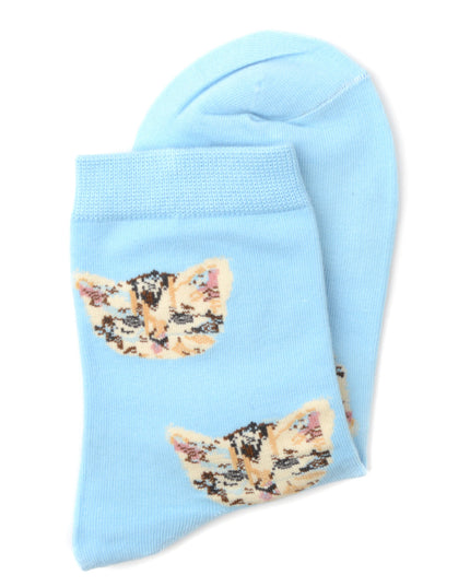 Katzensocken – Blauer Spaß