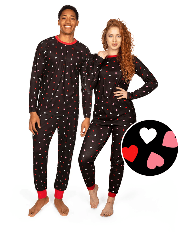 Matching Crushing Hard Couples Pajamas