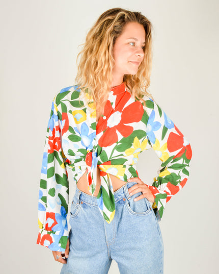 Stillleben-Bluse – Klassisches Weiß in limitierter Kollektion