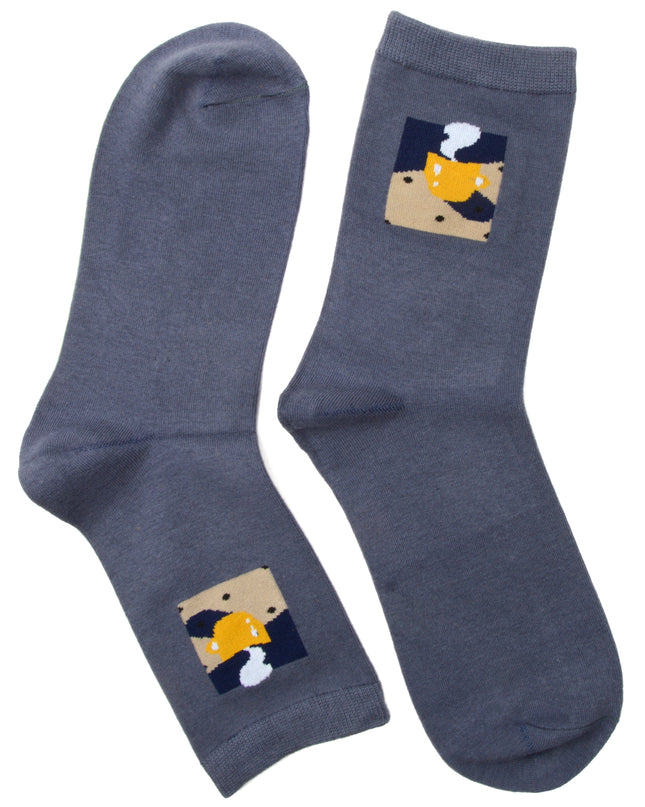 Socken mit Stillleben – Zokni-Tassendesign