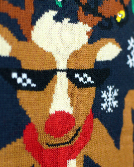 LED Jingle Bells Couples Christmas Sweater