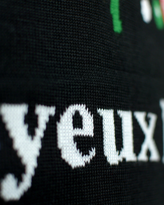 Black Family Merry Christmas Sweater