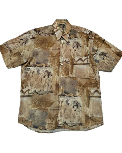 Vintage-Hemd – Ägyptisches Design