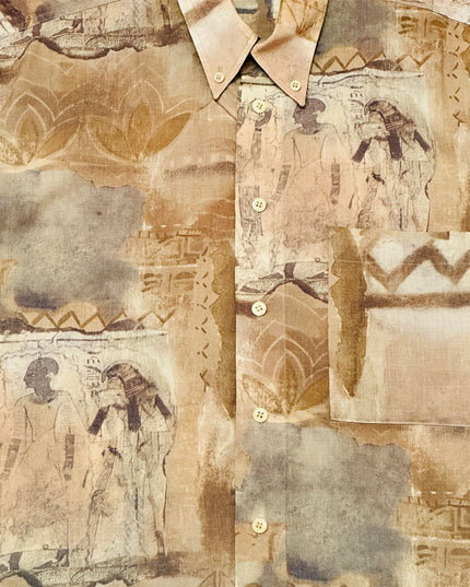 Vintage-Hemd – Ägyptisches Design
