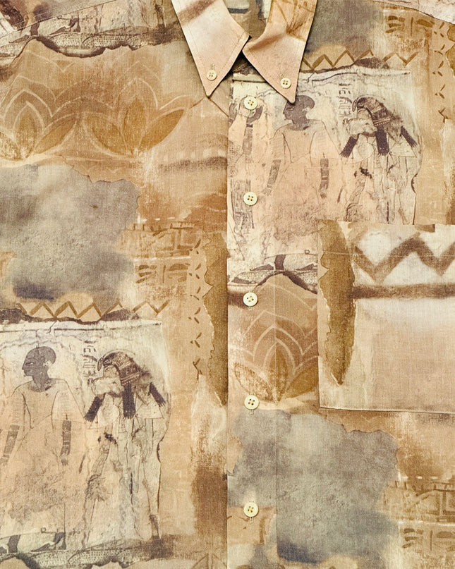 Vintage-Hemd – Ägyptisches Design