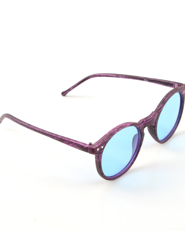 Purple Patterned Scrunchie