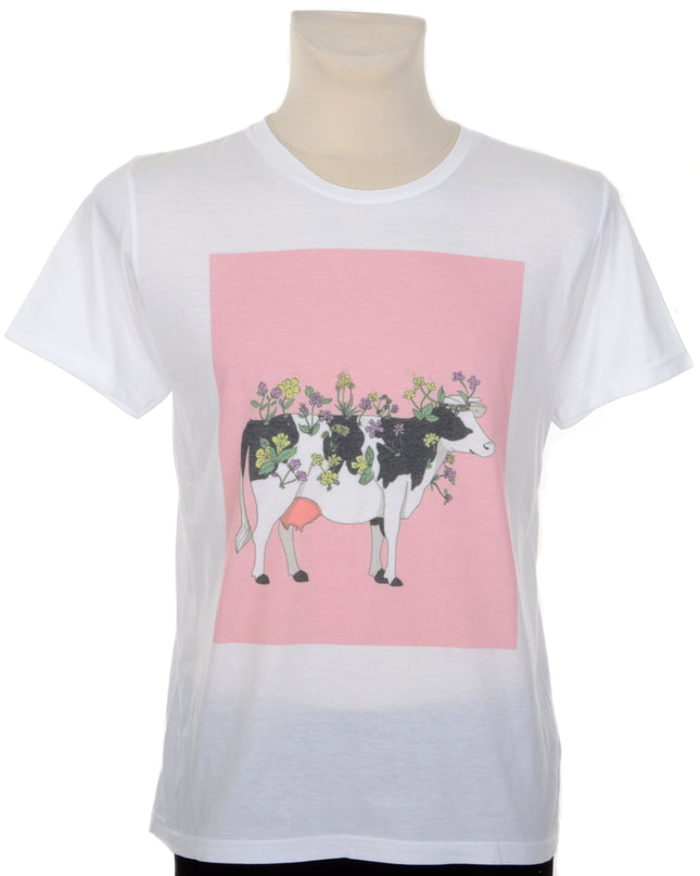 Easter Cow Design T-Shirt
