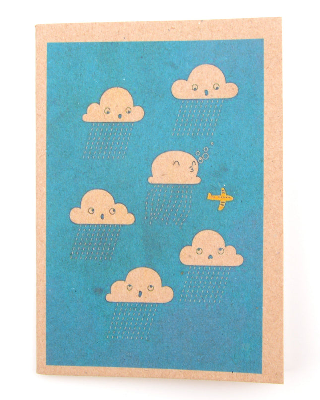 Clouds Notizbuch | Verträumter Schreibbegleiter