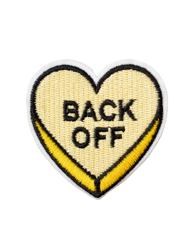 Back Off Heart Patch