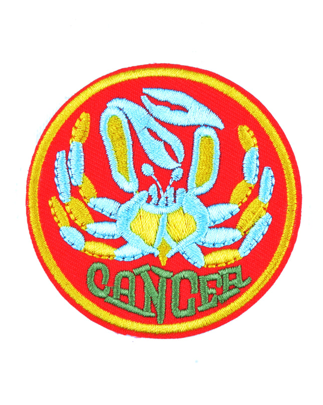 Krebs-Sternzeichen-Aufnäher – Astrologisches Accessoire